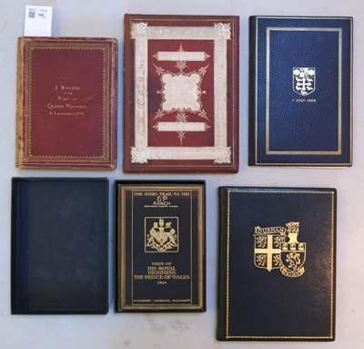 Lot 195 - Quarme (Charles Edward). A Narrative of the Visit of Queen Victoria to Lancaster in 1851, 1877