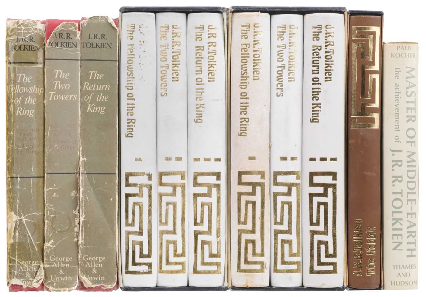 Lot 973 - Tolkien (J.R.R.) Lord of the Rings, 3 volumes, 1970-71