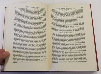 Lot 972 - Tolkien (J.R.R.) Lord of the rings 3 volumes mixed impressions 500-800
