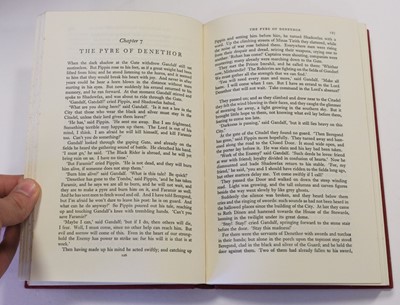Lot 972 - Tolkien (J.R.R.) Lord of the rings 3 volumes mixed impressions 500-800
