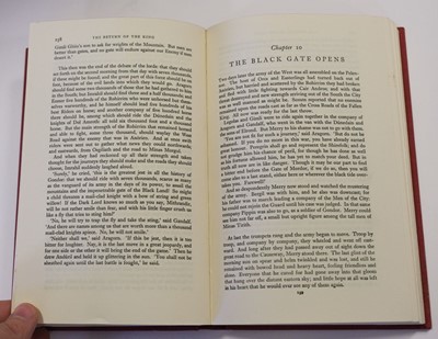 Lot 972 - Tolkien (J.R.R.) Lord of the rings 3 volumes mixed impressions 500-800