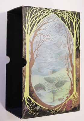 Lot 972 - Tolkien (J.R.R.) Lord of the rings 3 volumes mixed impressions 500-800