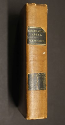 Lot 590 - Austen (Jane). Northanger Abbey & Persuasion, 1st illustrated edition, 2 volumes in one, 1833