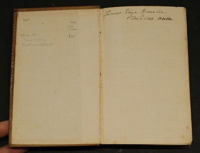 Lot 590 - Austen (Jane). Northanger Abbey & Persuasion, 1st illustrated edition, 2 volumes in one, 1833