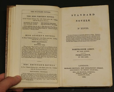 Lot 590 - Austen (Jane). Northanger Abbey & Persuasion, 1st illustrated edition, 2 volumes in one, 1833
