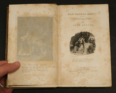Lot 590 - Austen (Jane). Northanger Abbey & Persuasion, 1st illustrated edition, 2 volumes in one, 1833