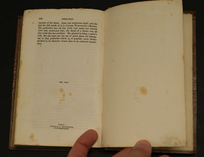 Lot 590 - Austen (Jane). Northanger Abbey & Persuasion, 1st illustrated edition, 2 volumes in one, 1833
