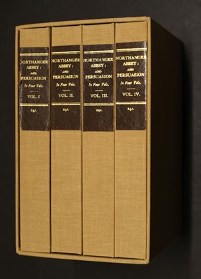 Lot 585 - Austen, Jane. Northanger Abbey: and Persuasion, 1818