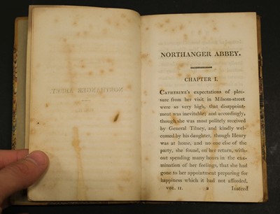 Lot 585 - Austen, Jane. Northanger Abbey: and Persuasion, 1818