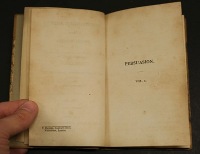 Lot 585 - Austen, Jane. Northanger Abbey: and Persuasion, 1818