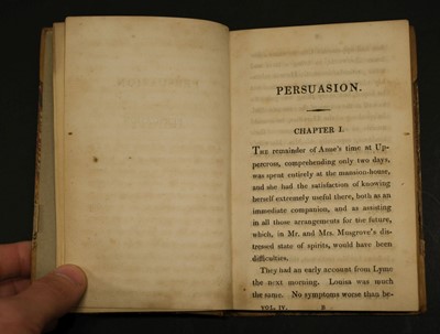 Lot 585 - Austen, Jane. Northanger Abbey: and Persuasion, 1818