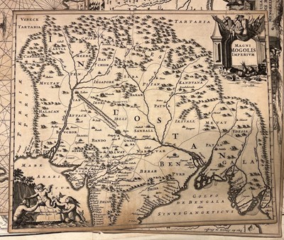 Lot 123 - Maps. A collection of approximately 70 maps, 17th - 19th century