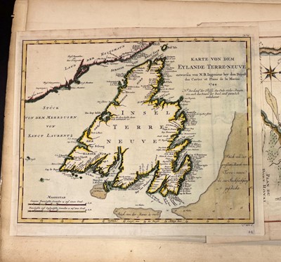 Lot 123 - Maps. A collection of approximately 70 maps, 17th - 19th century