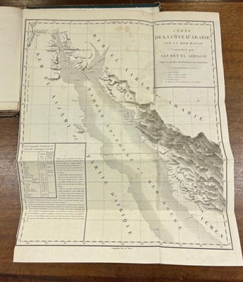 Lot 2 - Bey (Ali). Explication des planches composant L'Atlas, atlas volume only, 1814