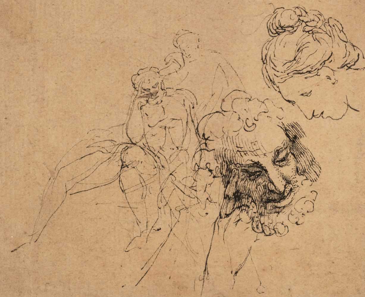 Lot 19 - Mortimer (John Hamilton, 1741-1779). Study for Head of an Old Man..., circa 1774