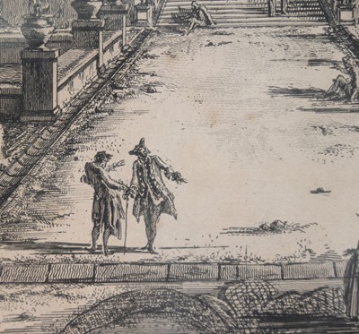 Lot 47 - Piranesi (Giovanni Battista, 1720-1778). Baths of Diocletian, & Villa d'Este, Tivoli, 1773-1774