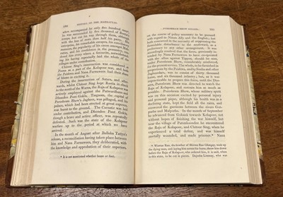 Lot 6 - Duff (James Grant). A History of the Mahrattas, 3 vols., 1826