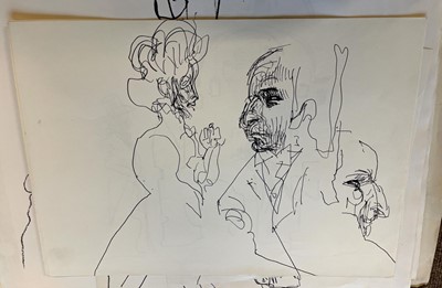 Lot 226 - Topolski (Feliks, 1907-1989). Five original drawings