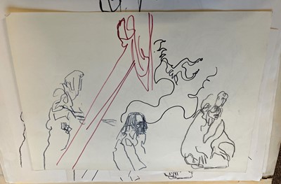 Lot 226 - Topolski (Feliks, 1907-1989). Five original drawings