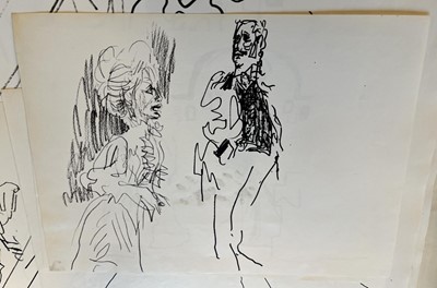 Lot 226 - Topolski (Feliks, 1907-1989). Five original drawings