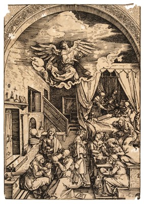 Lot 23 - Dürer (Albrecht, 1471-1528). The Life of the Virgin; four woodcuts, 1511