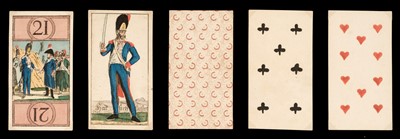 Lot 481 - German tarot cards. Napoleon tarock, Leipzig: Johann Gottfried Herbert, circa 1808