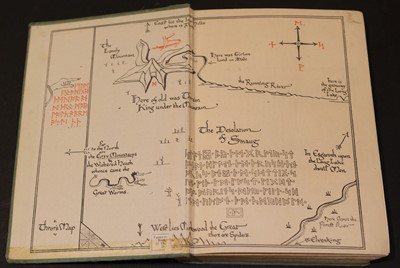 Lot 837 - 1937 Tolkien (J.R.R.). The Hobbit or There and Back Again, 1st edition, 2nd impression, 1937