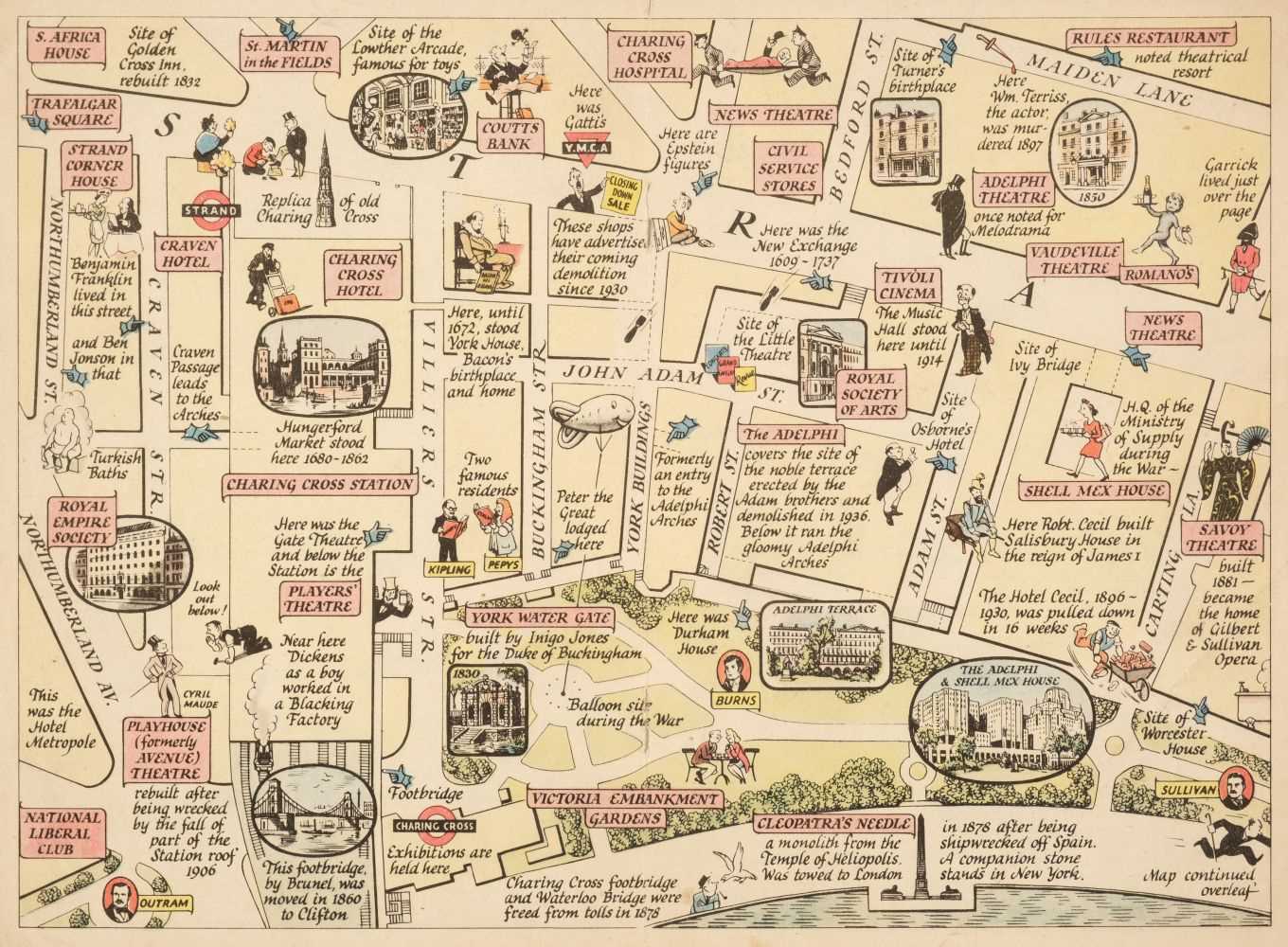 Lot 113 - London & its Environs. A collection of 28 maps of London, late 19th and early 20th century