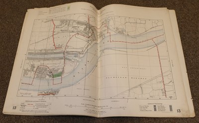 Lot 113 - London & its Environs. A collection of 28 maps of London, late 19th and early 20th century