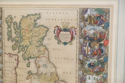 Lot 73 - British Isles. Blaeu (Johannes), Britannia prout divisa suit temporibus Anglo-Saxonum.., circa 1648