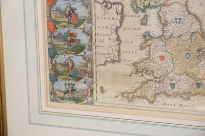 Lot 73 - British Isles. Blaeu (Johannes), Britannia prout divisa suit temporibus Anglo-Saxonum.., circa 1648