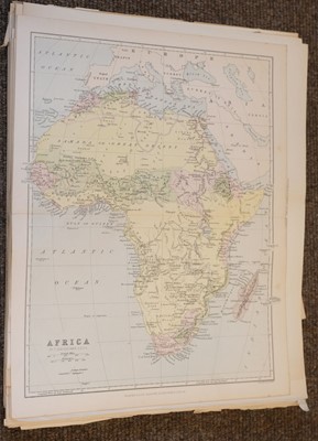 Lot 119 - Maps. A collection of approximately 725 maps,  19th & early 20th century