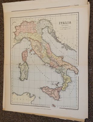 Lot 119 - Maps. A collection of approximately 725 maps,  19th & early 20th century