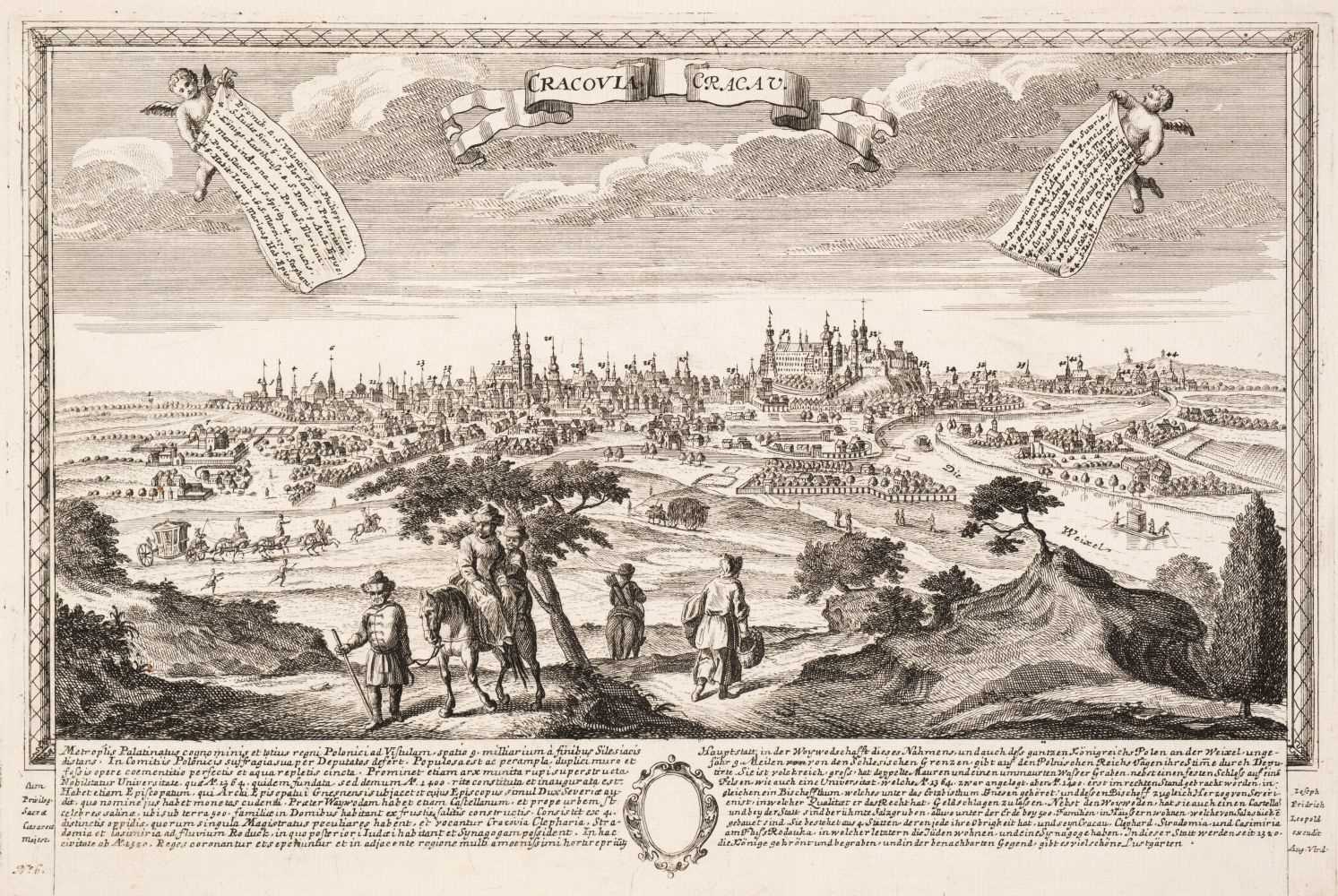 Lot 131 - Poland. A collection of 12 town and city plans, mostly 18th century