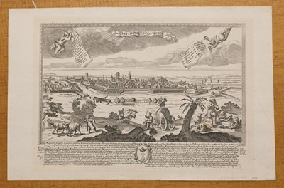 Lot 131 - Poland. A collection of 12 town and city plans, mostly 18th century