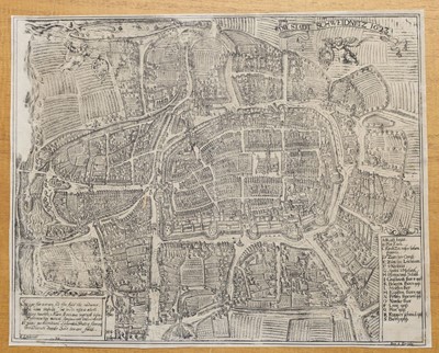 Lot 131 - Poland. A collection of 12 town and city plans, mostly 18th century