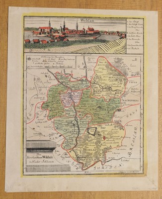 Lot 131 - Poland. A collection of 12 town and city plans, mostly 18th century