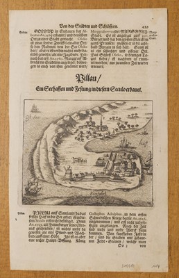 Lot 131 - Poland. A collection of 12 town and city plans, mostly 18th century