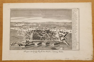 Lot 131 - Poland. A collection of 12 town and city plans, mostly 18th century
