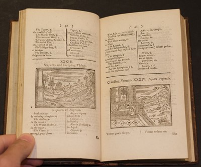 Lot 232 - Comenius (John Amos). Orbis Sensualium Pictus … Visible World: or, A Nomenclature... , 1777