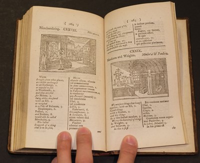 Lot 232 - Comenius (John Amos). Orbis Sensualium Pictus … Visible World: or, A Nomenclature... , 1777