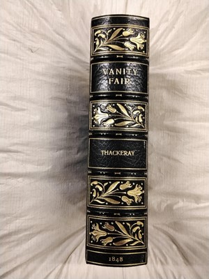 Lot 169 - Cosway-style binding. Thackeray (William). Vanity Fair, 1st edition, 1st issue, 1848