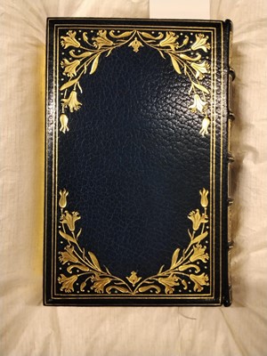 Lot 169 - Cosway-style binding. Thackeray (William). Vanity Fair, 1st edition, 1st issue, 1848