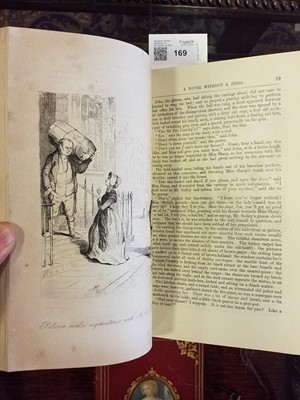 Lot 169 - Cosway-style binding. Thackeray (William). Vanity Fair, 1st edition, 1st issue, 1848