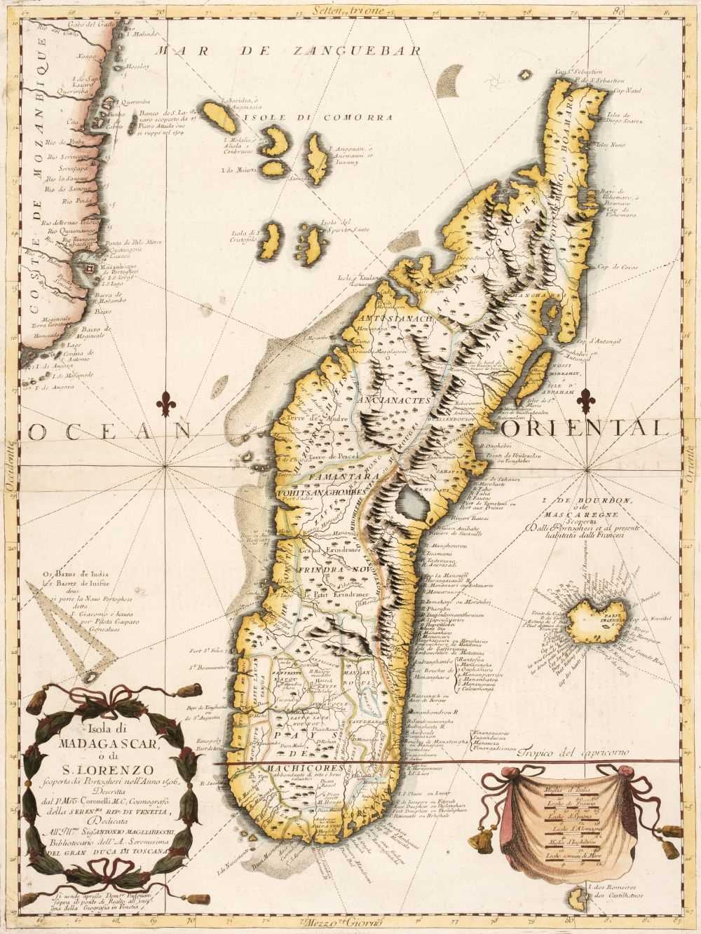 Lot 21 - Foreign Maps. A mixed collection of approximately 100 Maps, 17th - 19th century