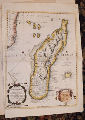 Lot 22 - Foreign Maps. A mixed collection of approximately 200 maps, 17th - 19th century