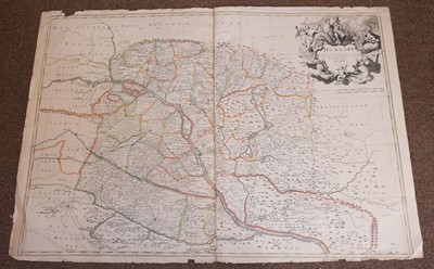 Lot 22 - Foreign Maps. A mixed collection of approximately 200 maps, 17th - 19th century