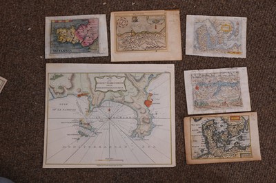 Lot 22 - Foreign Maps. A mixed collection of approximately 200 maps, 17th - 19th century