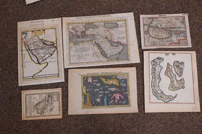 Lot 22 - Foreign Maps. A mixed collection of approximately 200 maps, 17th - 19th century