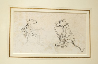 Lot 657 - Rackham (Arthur, 1867-1939). The Town Mouse and The Country Mouse, circa 1912